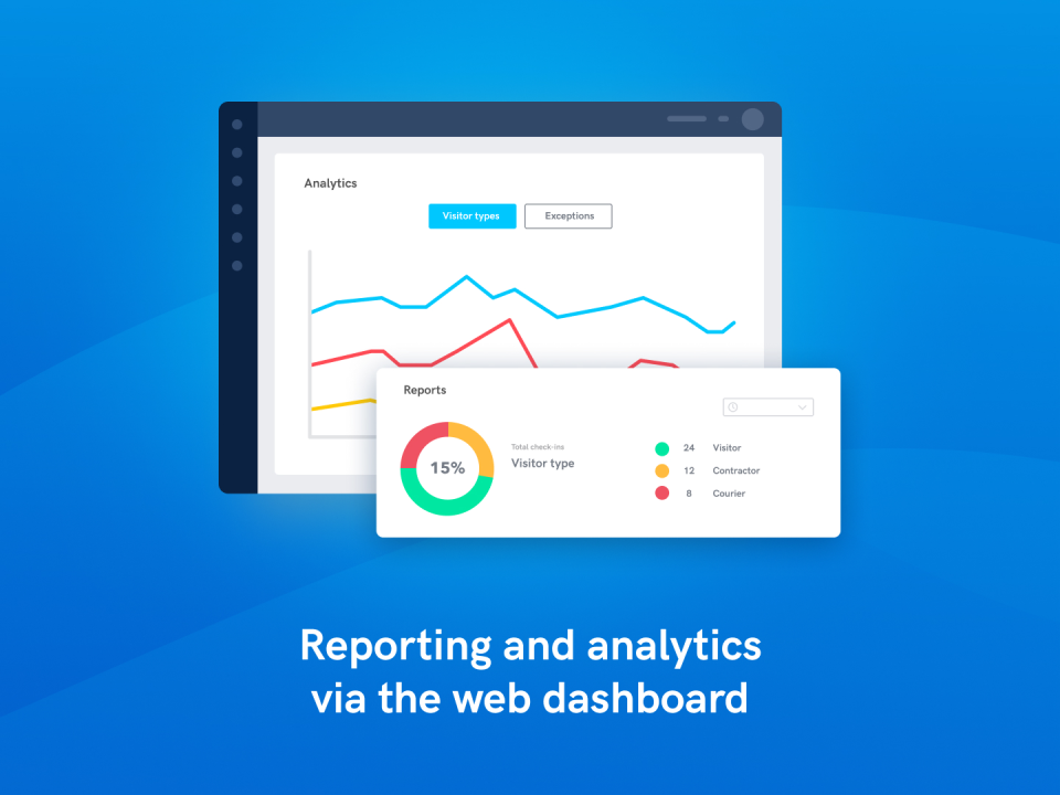 screenshot of Honeywell Forge Visitor Management